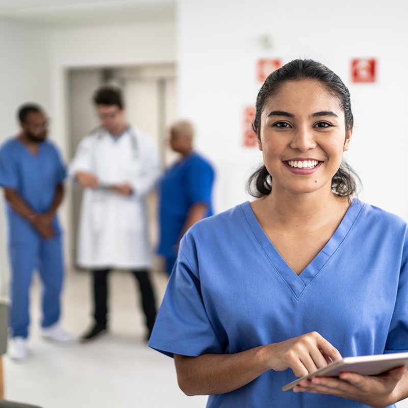 clinical team portrait